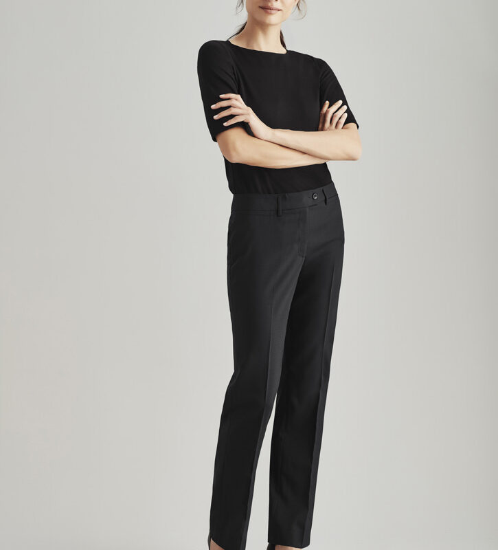 Womens Comfort Wool Stretch Relaxed Pant