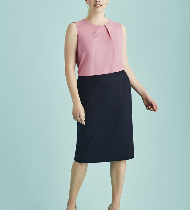 Womens Cool Stretch Relaxed Fit Lined Skirt