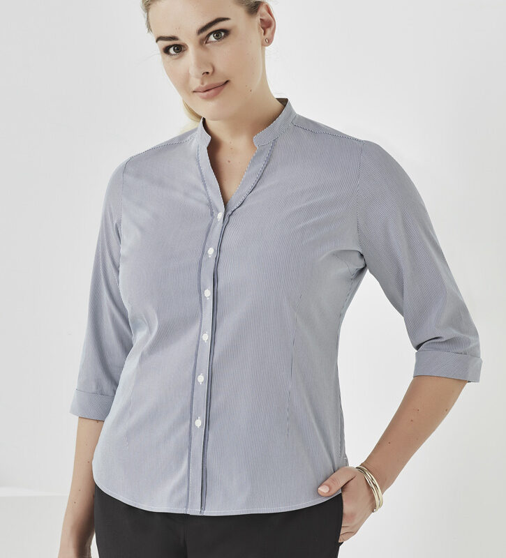 Womens Bordeaux 3/4 Sleeve Shirt