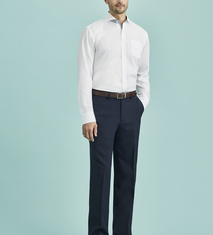 Mens Cool Stretch Flat Front Pant (Regular)