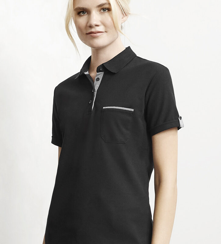 Womens Edge Short Sleeve Polo