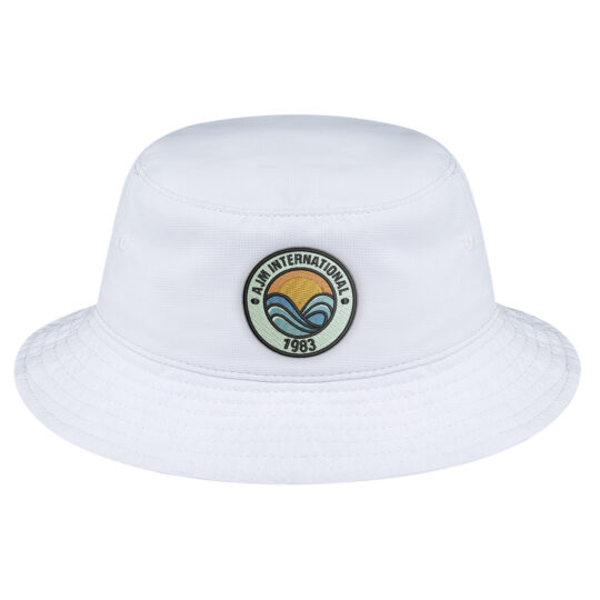 Polyester Pearl Nylon - UPF50+- Bucket Style (Fitted)