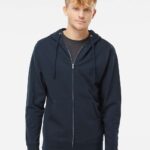 Midweight Full-Zip Hooded Sweatshirt