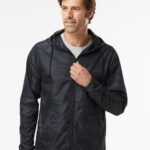Lightweight Windbreaker Full-Zip Jacket