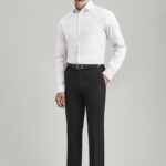 Mens Comfort Wool Stretch Slimline Pant